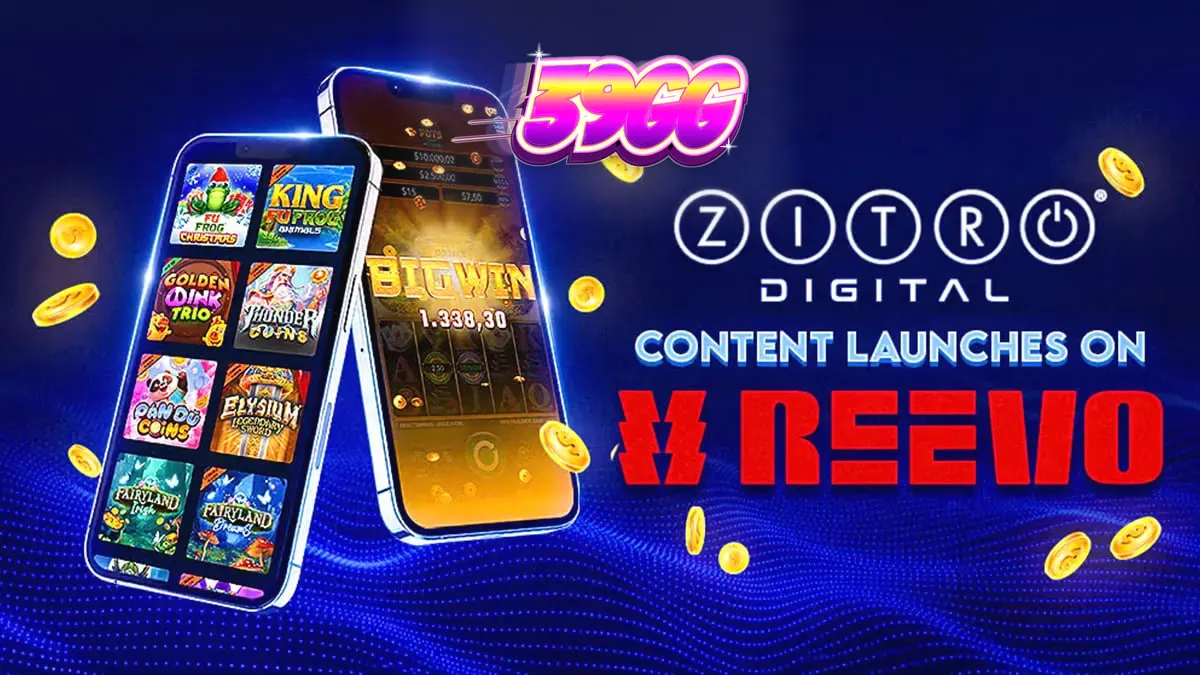 Interface de jogo de slot da Zitro Digital exibindo elementos visuais vibrantes e mecânicas de jogo.